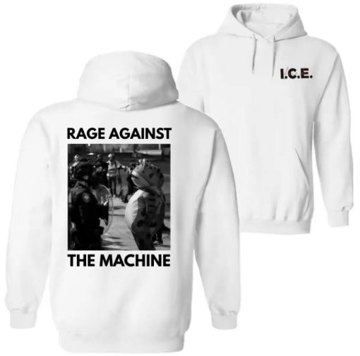 Rage Against The Machine F*ck ICE 2sided Shirt - Image 2