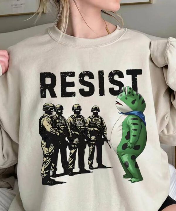 Resist Portland Frog Activist Shirt