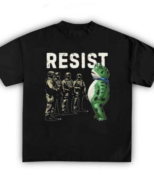 Resist Portland Frog Activist Shirt