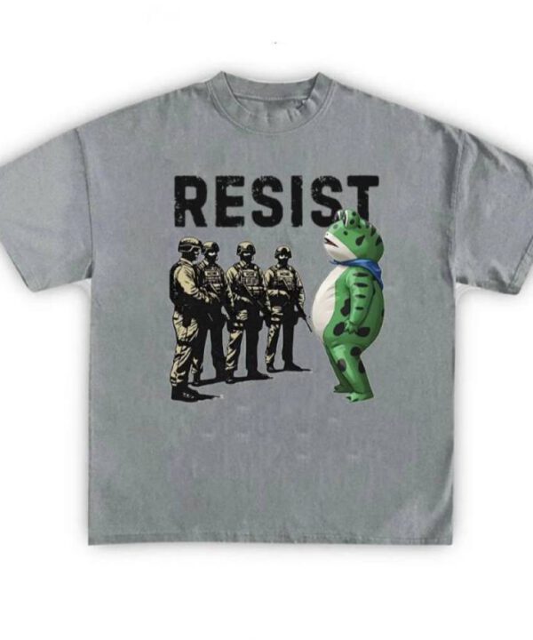 Resist Portland Frog Activist Shirt