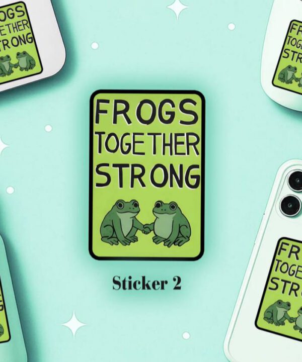 Portland Frog Sticker
