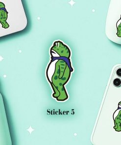 Portland Frog Sticker
