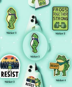 Portland Frog Sticker