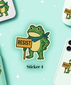 Portland Frog Sticker