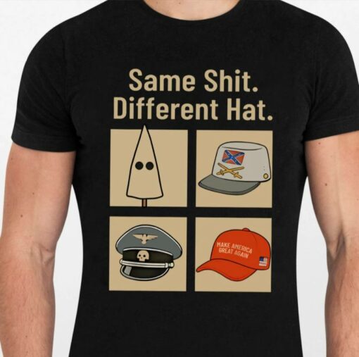Same Shit Different Hat Shirt - Image 3