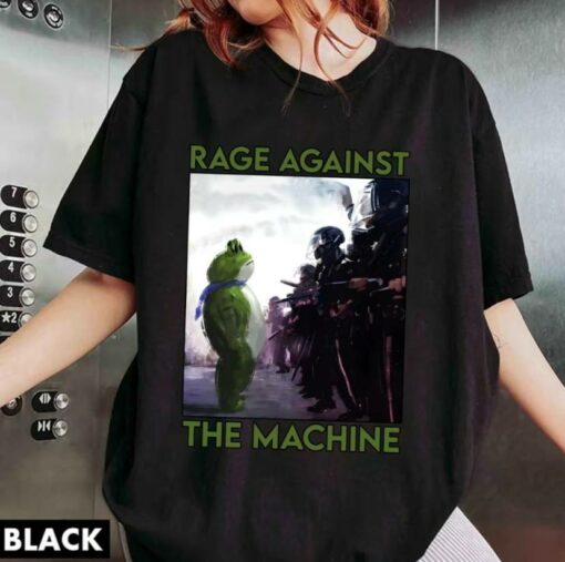 Rage Against Frog Protest Shirt - Image 2
