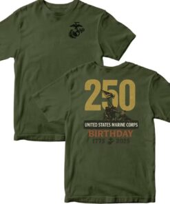 Marines 250th Birthday Shirt USMC