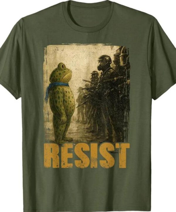 Resist Portland Frog Shirt