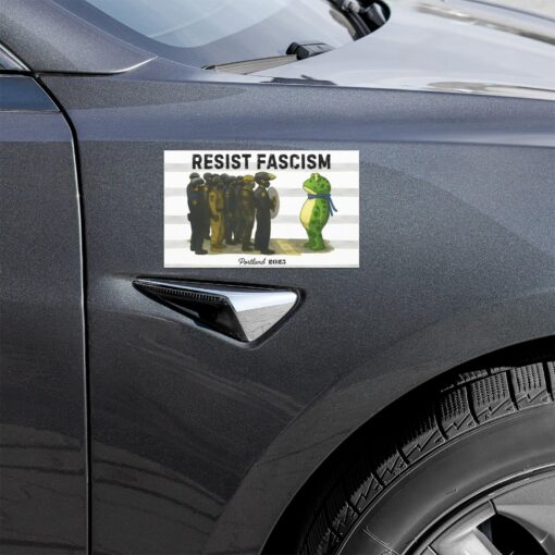 Portland Frog Car Magnet - Image 9