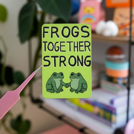Portland Frog Car Magnet - Image 4