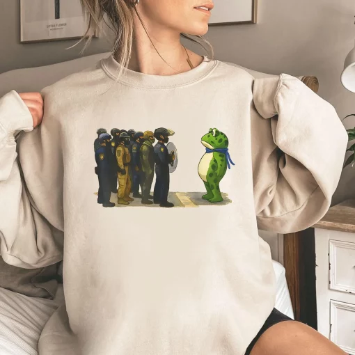 Portland Frog Protest Shirt - Image 2