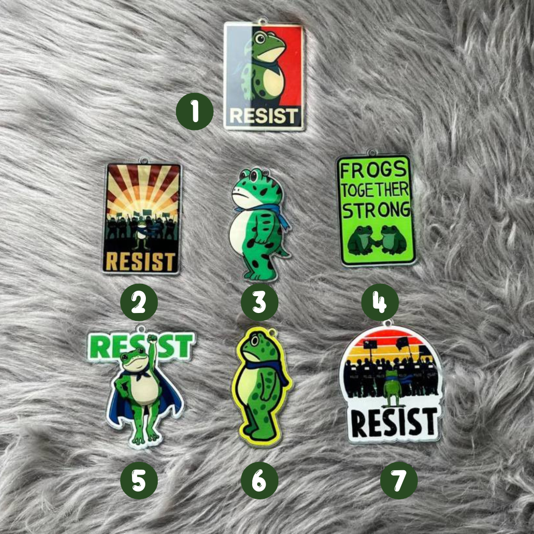 Portland Frog Christmas Ornament