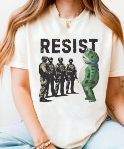 Resist Portland Frog Activist Shirt