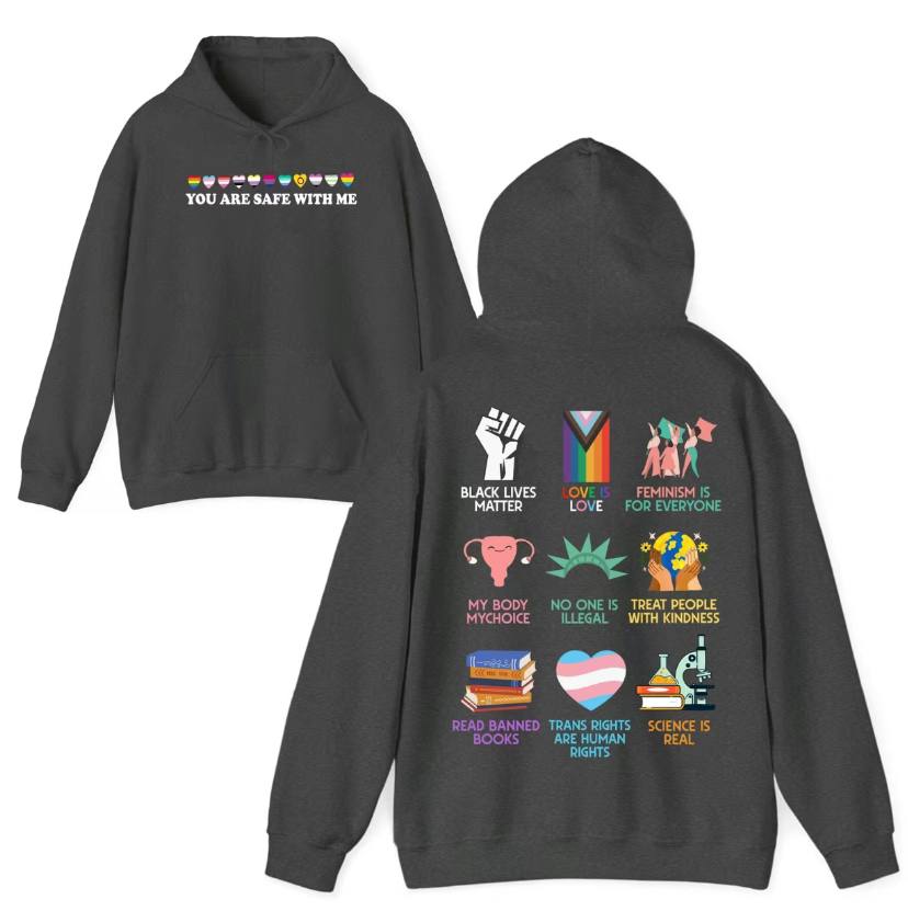 You Are Safe With Me Shirt - Image 4