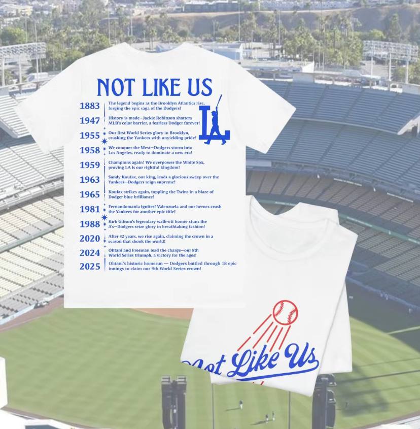 2025 They Not Like Us Champion Shirt - Image 2