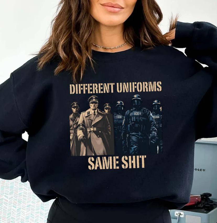 Different Uniforms Same Shit Shirt - Image 3