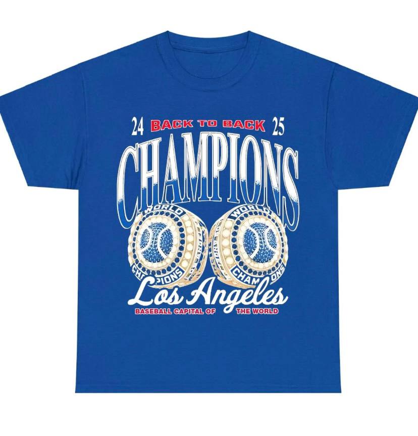 Back To Back Champions LA Unisex Shirt
