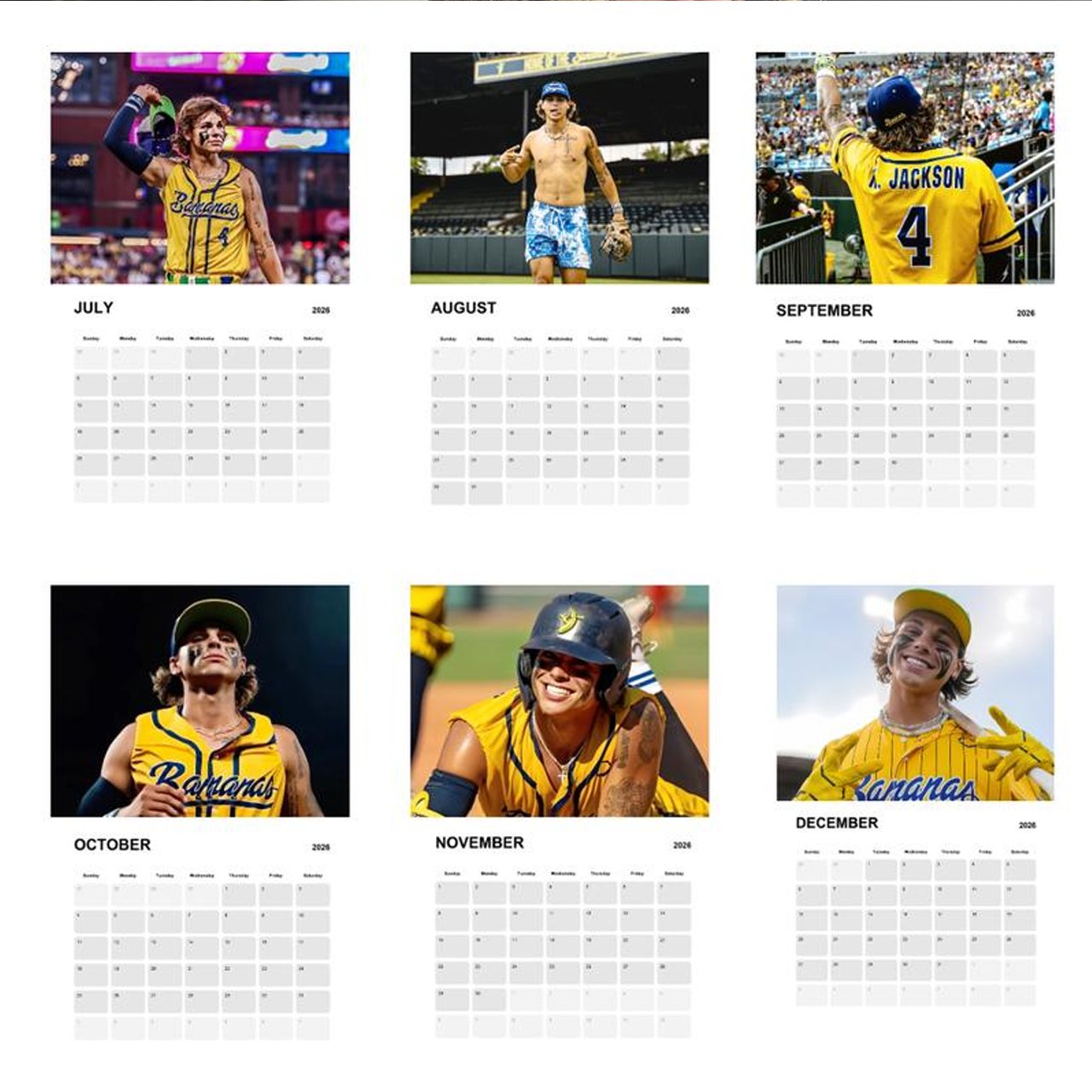 KJ JACKSON 2026 CALENDAR - Image 3