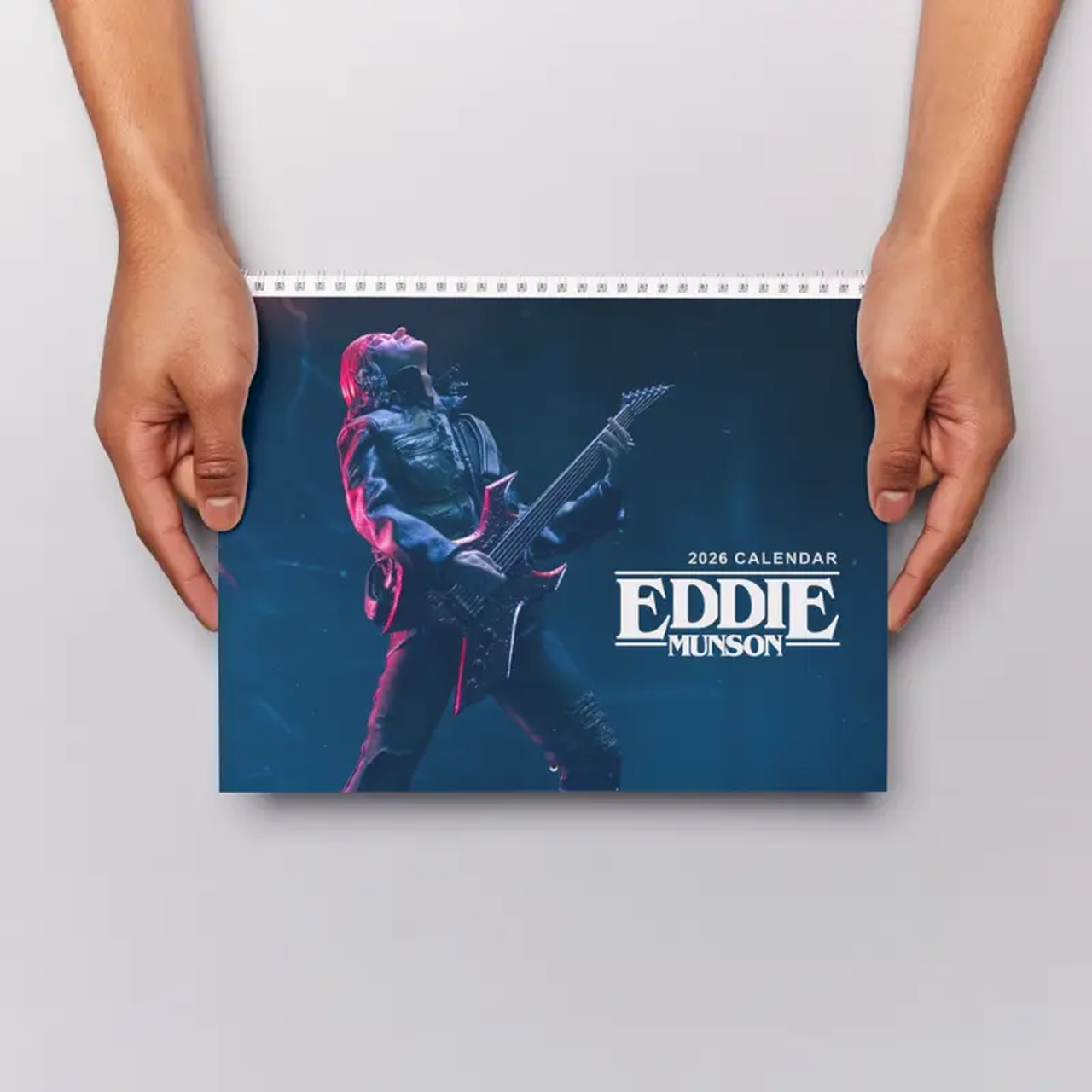 Eddie Munson 2026  Stranger Wall Calendar