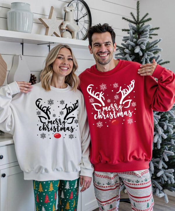 Subtle Anti Trump Christmas Reindeer Unisex Shirt