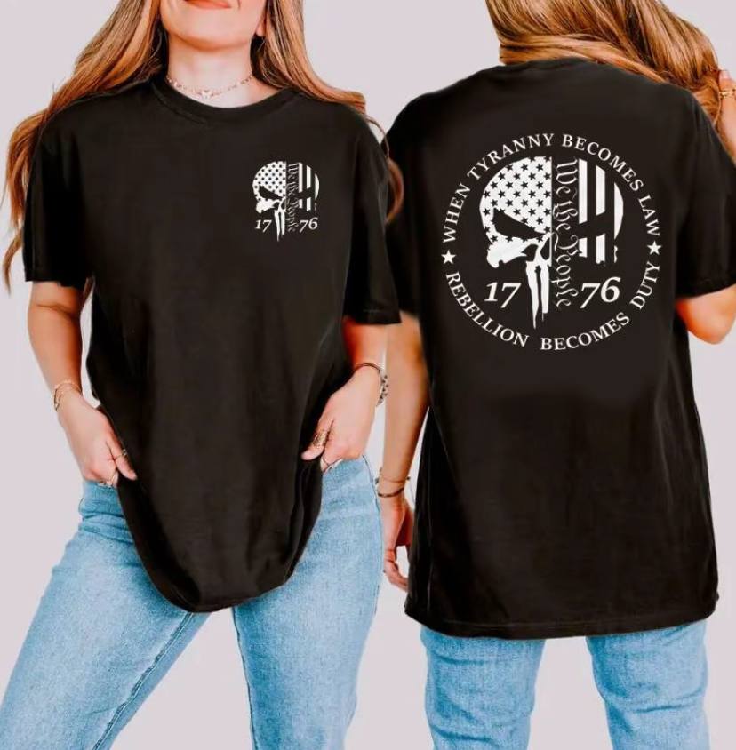 When Tyranny Becomes Law, Rebellion Becomes Duty Shirt