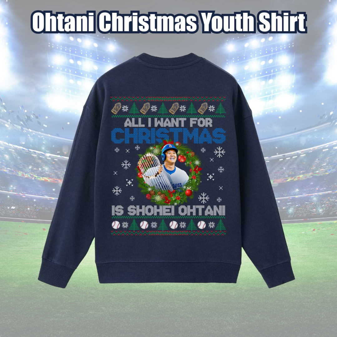 Ohtani Christmas Youth Shirt