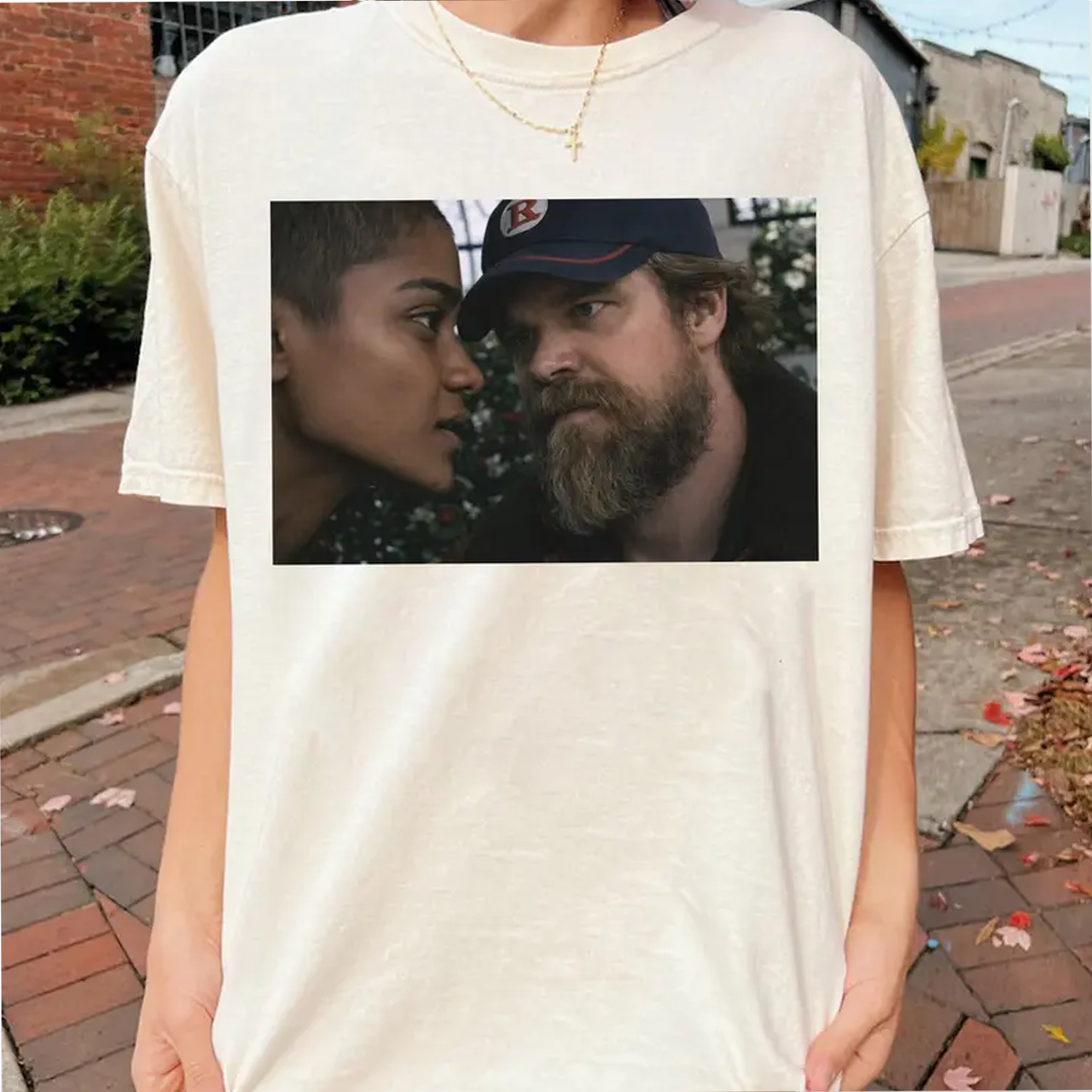 Hopper Kati Anti Stranger Movie Shirt - Image 2