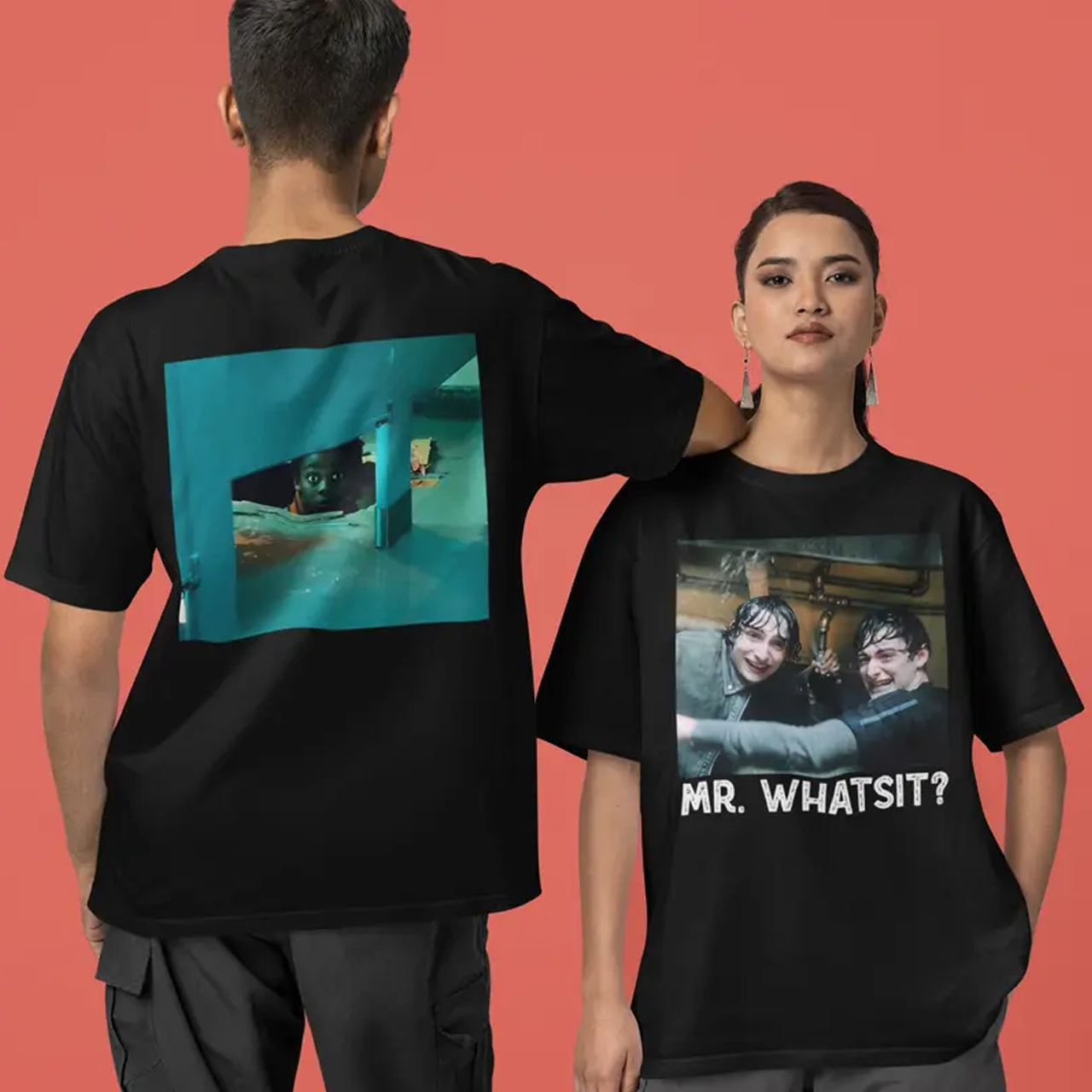 Mr. Whatsit Bathroom Moment 2 Side Unisex Shirt