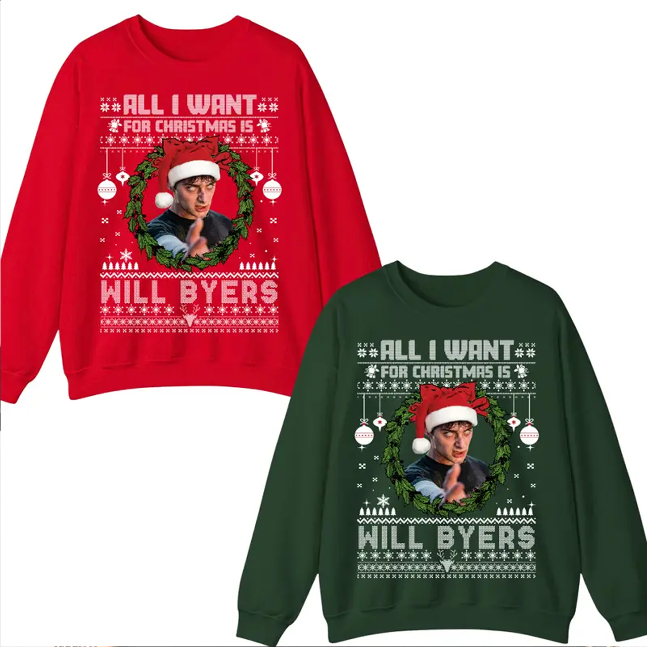 All I Want For Christmas Is Will Byers Unisex Shirt - Image 3