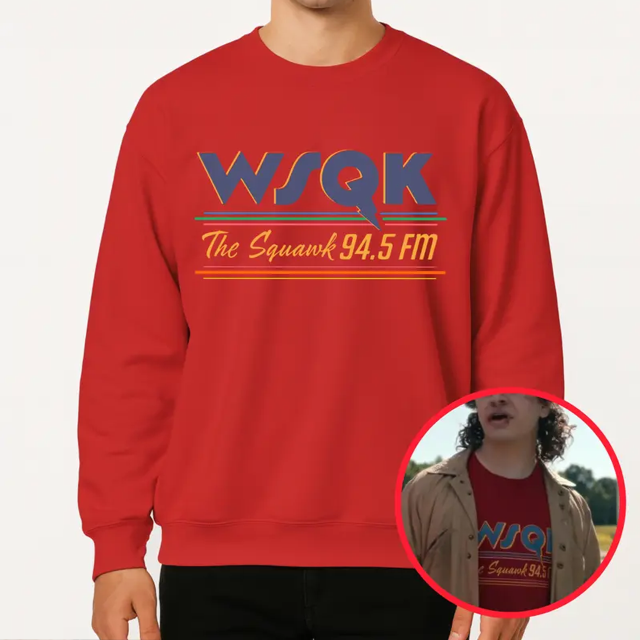 WSQK The Squawk 94.5 FM Unisex Shirt