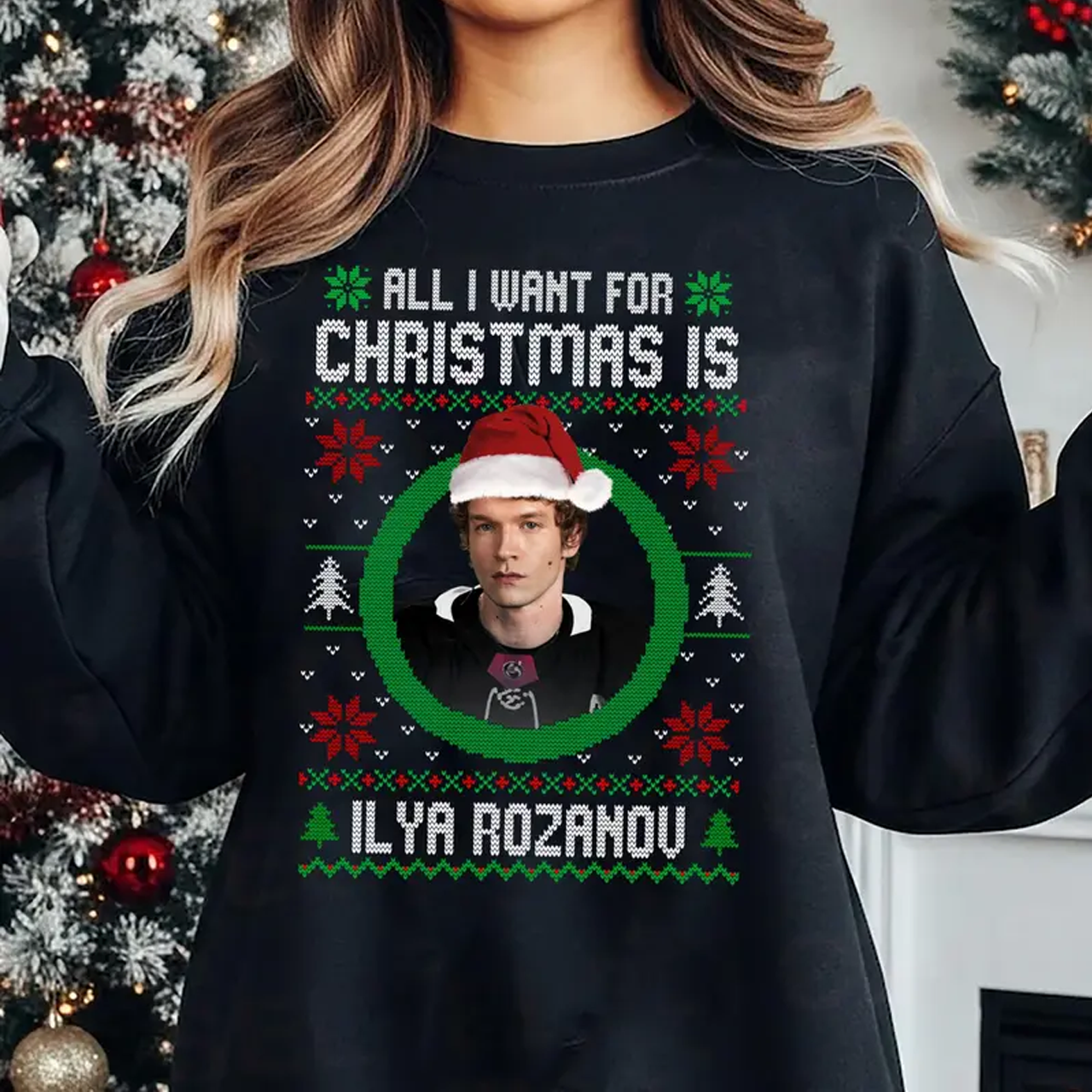 HT Characters Ugly Christmas Shirt - Image 3