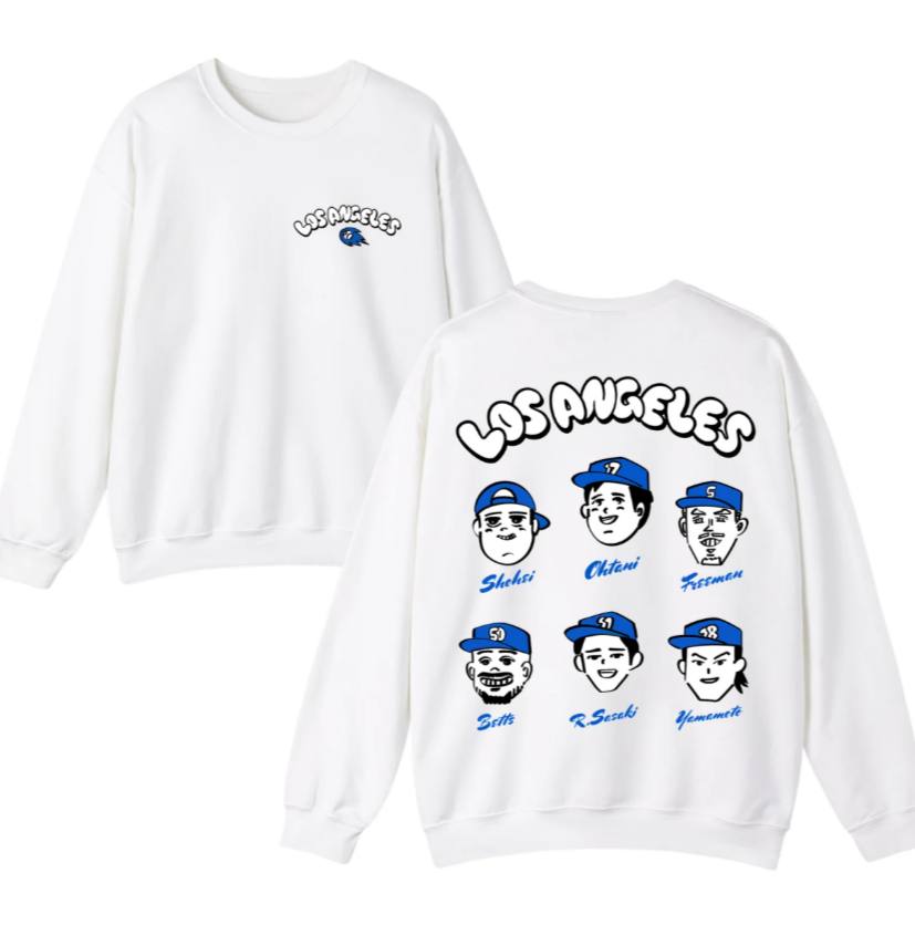 Los Angeles Baseball Cartoon Unisex Shirt