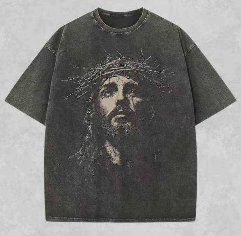 Jesus Christian Vintage Shirt - Image 4