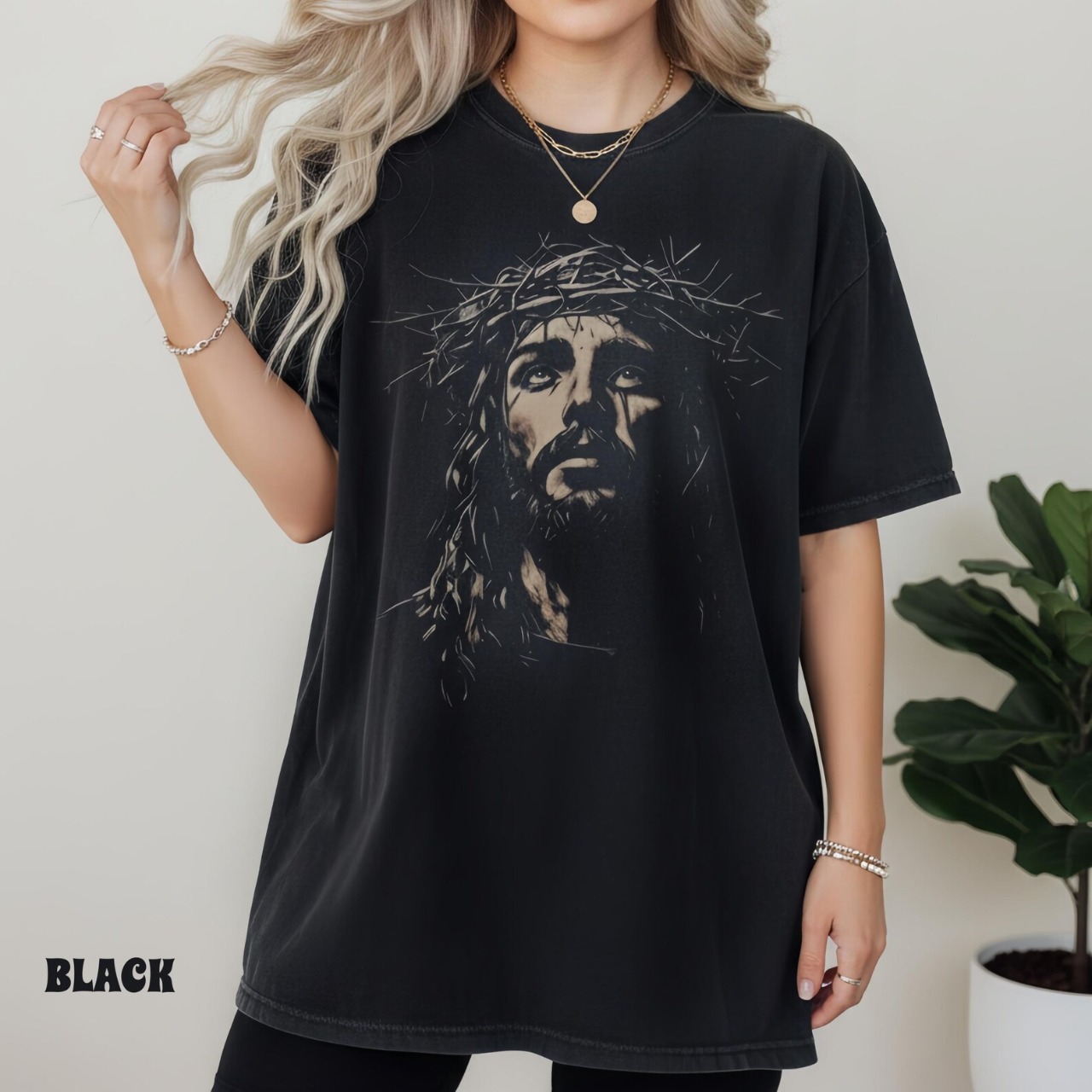 Jesus Christian Vintage Shirt - Image 3