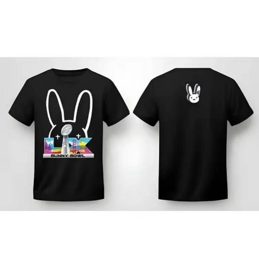 Super Bunny Bowl 2 Sides Unisex Shirt