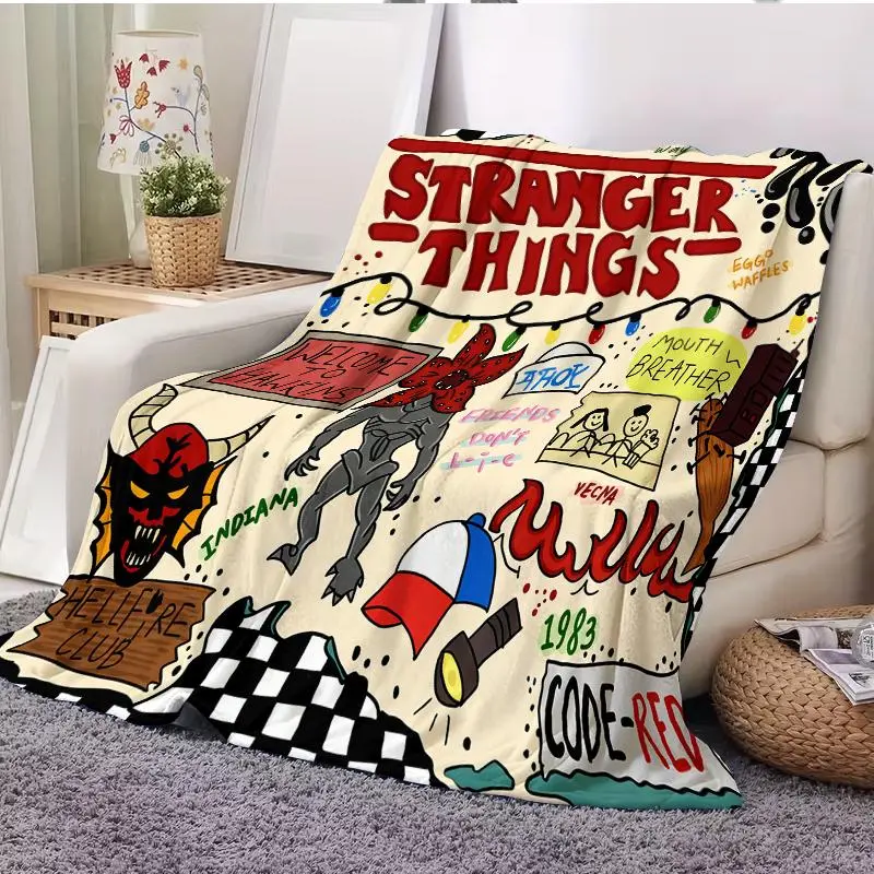 ST Season 5 Collage Flannel Blanket - Image 2