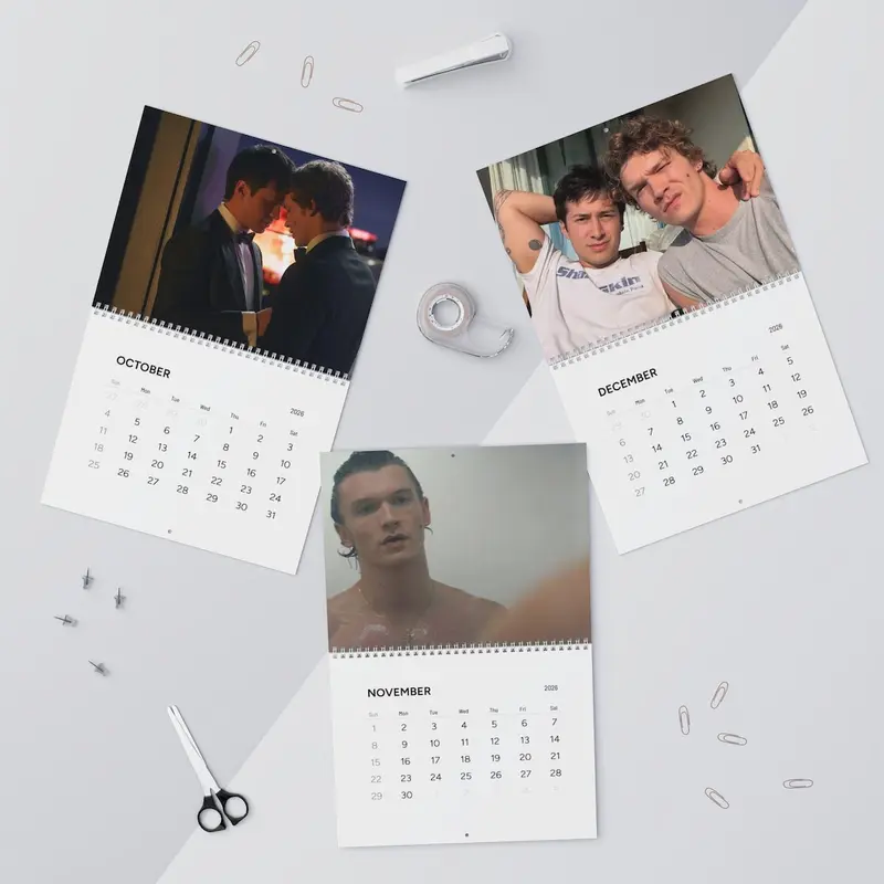 Hollander & Kozanov MM Romance 2026 Calendar - Image 5