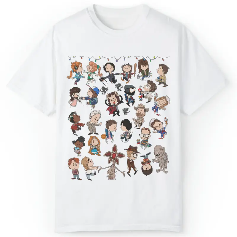 Cute Retro ST Adventure Chibi Friends Ver2 Shirt