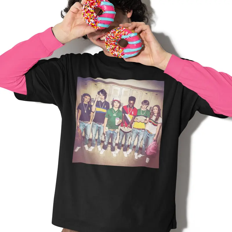 Stranger Gang The Upside Down Hood Hawkins Gang Shirt