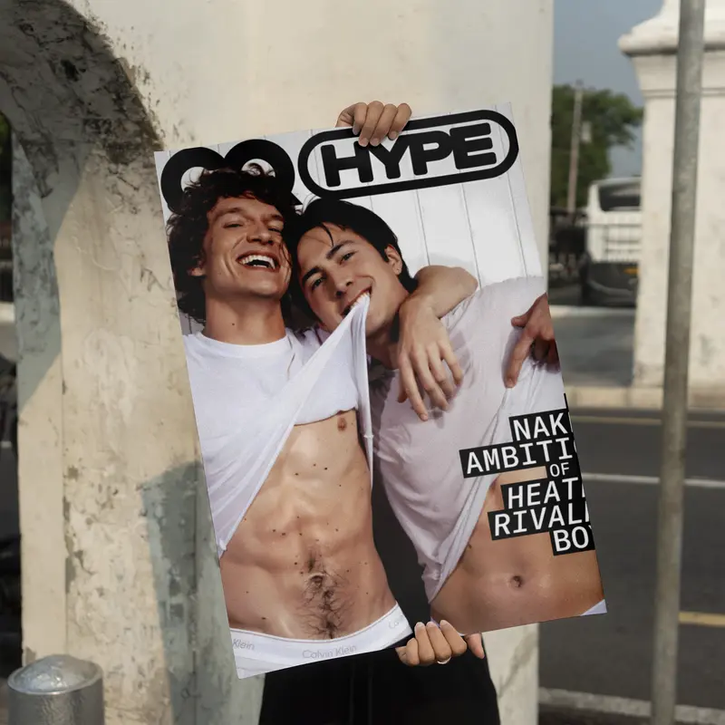 HT Hollanov Hockey Romance Graphic Poster - Image 3