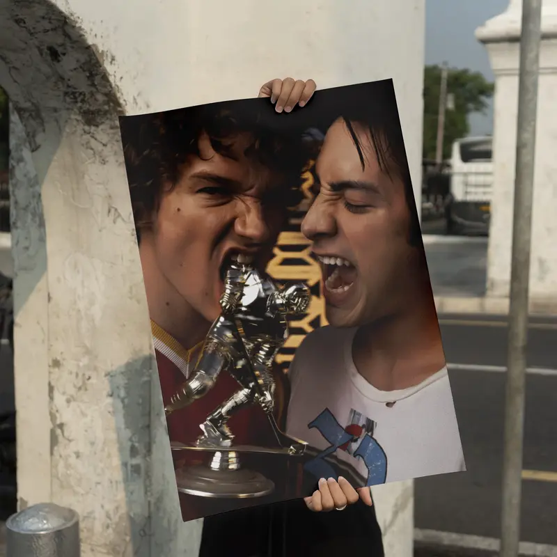 HT Hollanov Hockey Romance Graphic Poster - Image 5