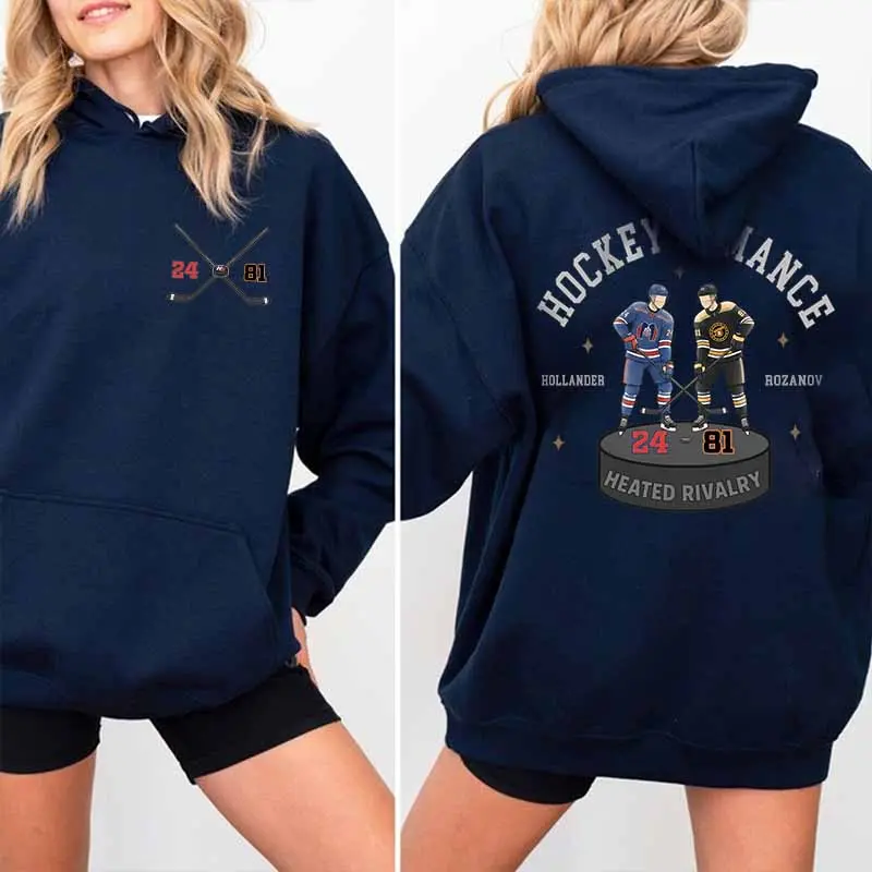 Hockey Romance Shane and Ilya HT Shirt - Image 3