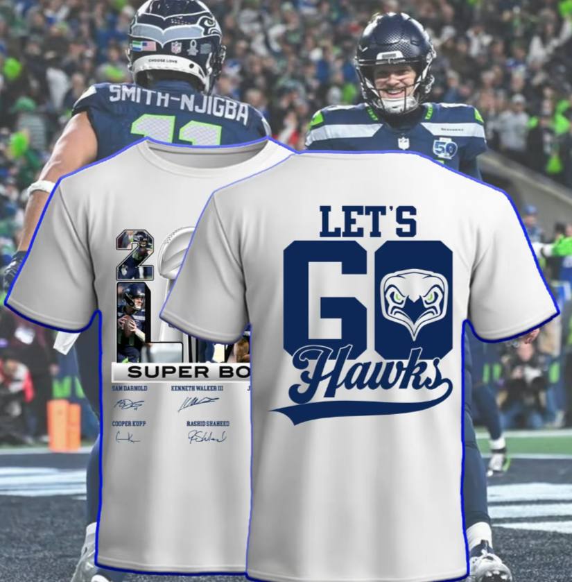 Let's Go Hawks Unisex Shirt