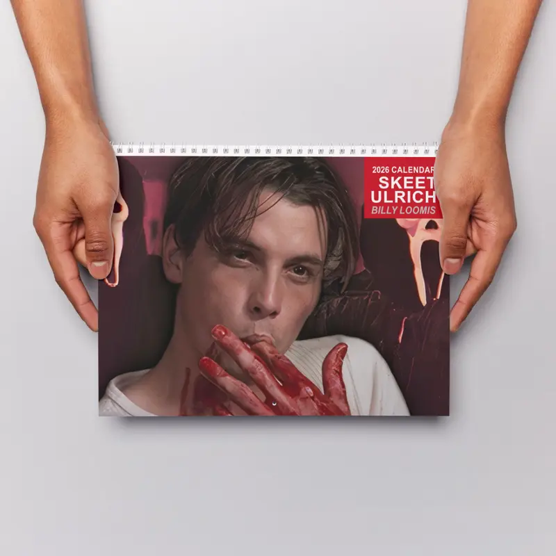 Skeet Ulrich Billy Loomis 2026 Calendar