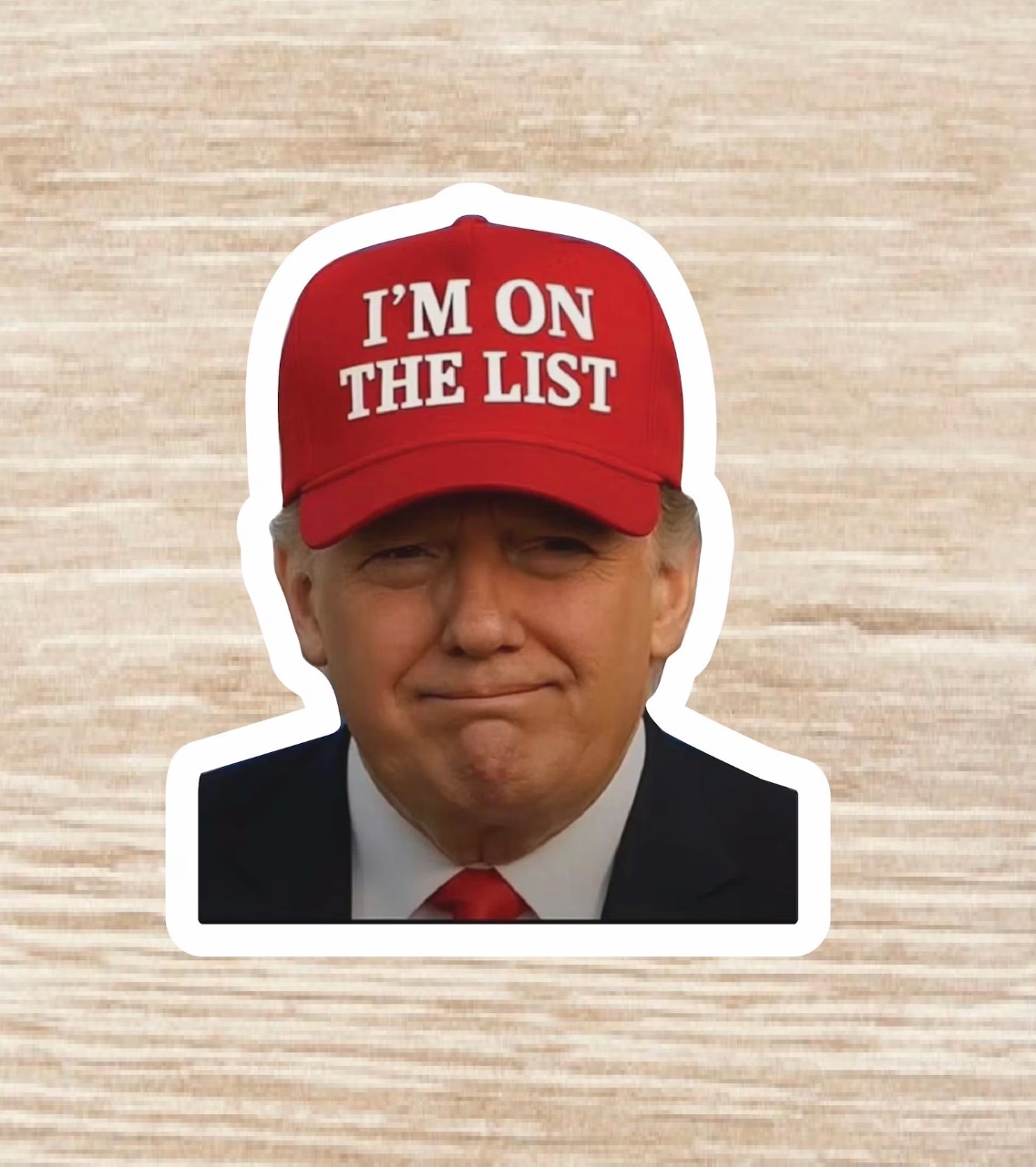 I Did That Anti Trump Funny Sticker