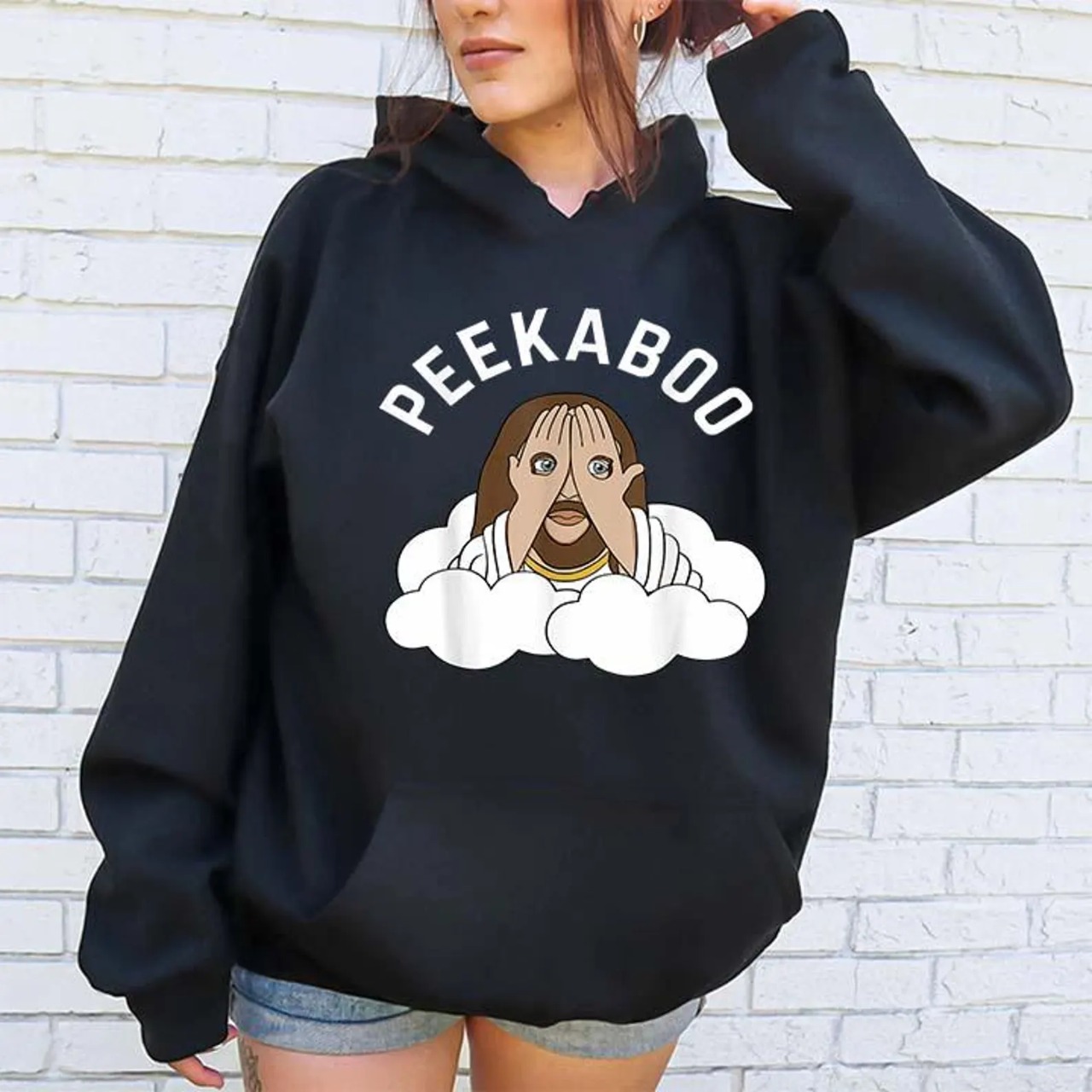 Peekaboo Jesus Shirt