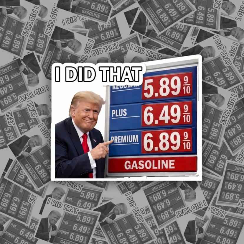 We Did That Anti Trump Funny Sticker