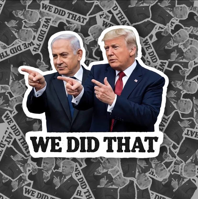 We Did That Anti Trump Funny Sticker