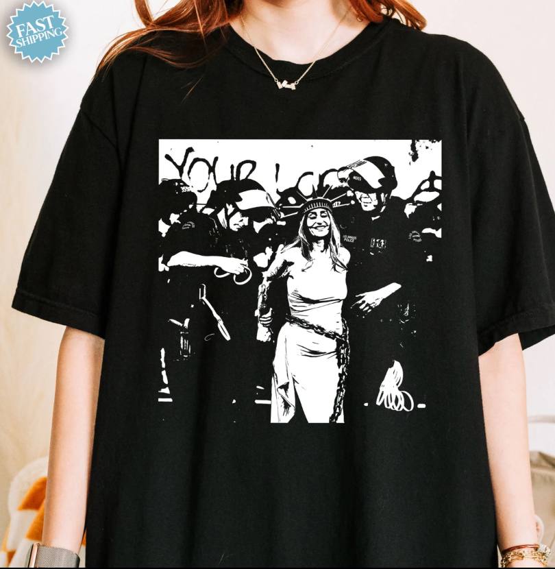 Arrest Statue Of Liberty No Kings Shirt