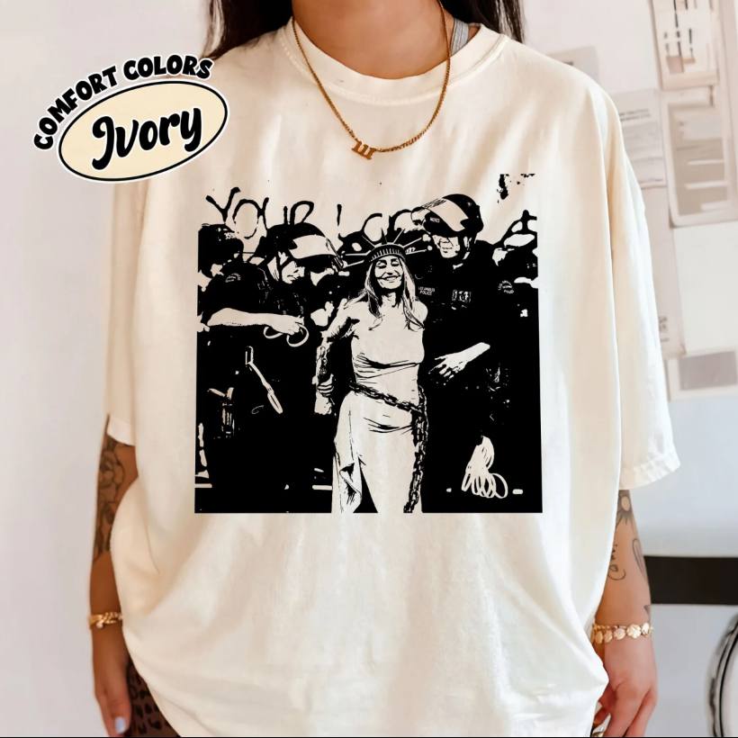 Arrest Statue Of Liberty No Kings Shirt